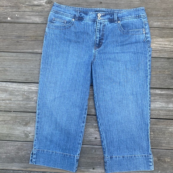 Sonoma capri blue jeans size 12 - Picture 3 of 12